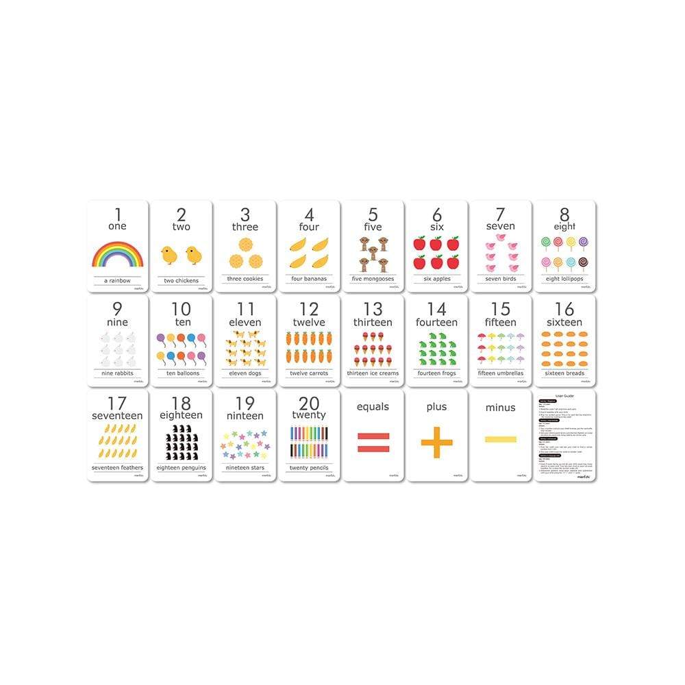 Cognitive Educational Counting Cards
