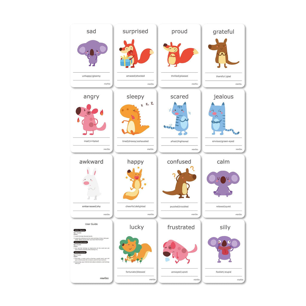 Cognitive Educational Feelings and Emotions Cards